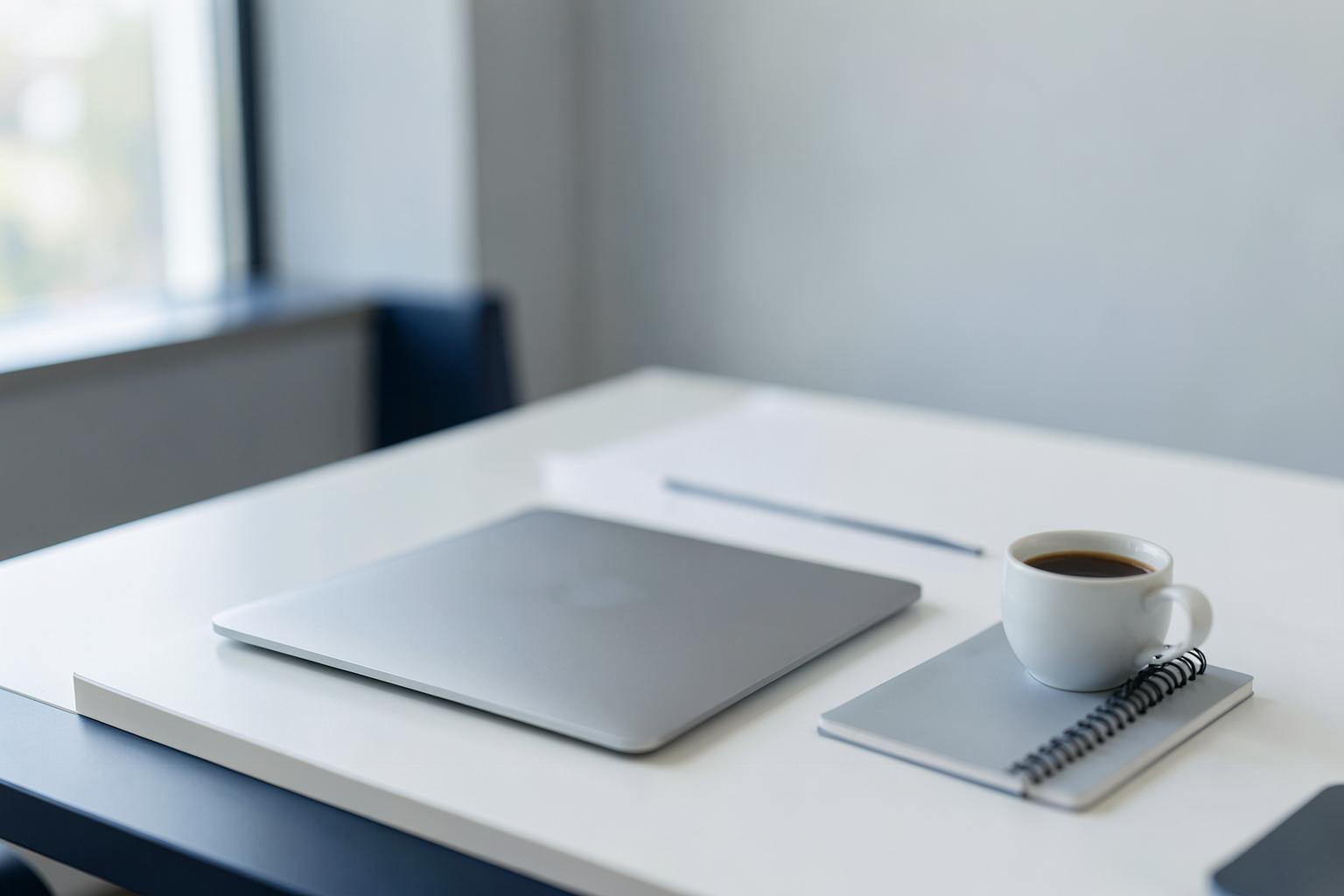 Espace de travail professionnel sobre et moderne